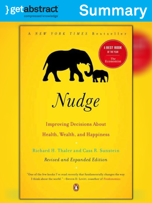 Title details for Nudge (Summary) by Richard H. Thaler - Available
